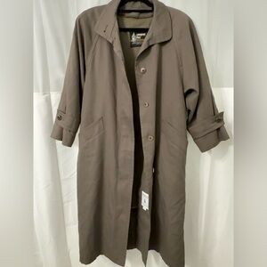 London Fog Taupe Outerwear